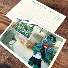 Load image into Gallery viewer, Slake College AU Postcard