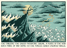 Load image into Gallery viewer, The Forces - Gold Foil Print